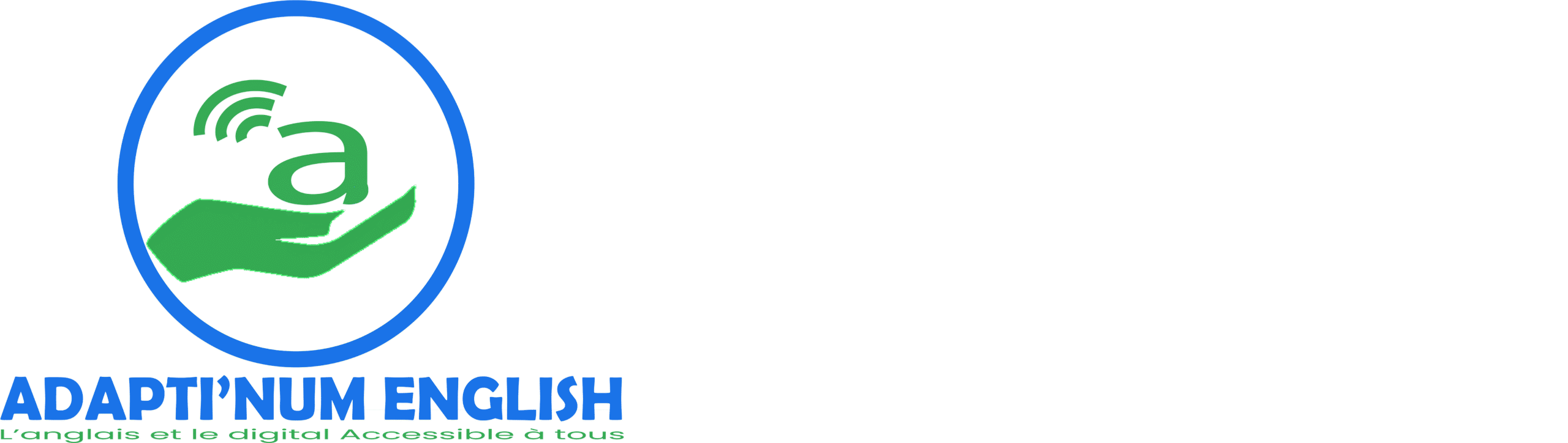 Logo adapti'num english